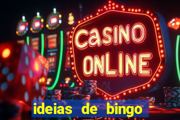 ideias de bingo para o natal